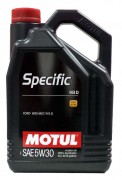 Масло моторное MOTUL Specific 913D SAE 5W30 5л (100%синтетика)