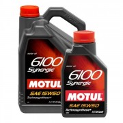Масло моторное MOTUL 6100 Synergie SAE 15W50 1л (полусинтетика)