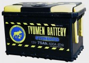 Аккумулятор TYUMEN Standart 6СТ-75 о/п