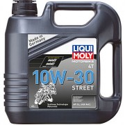 Масло моторное LIQUI MOLY HC-синт 4Т мотоц. Motorbike Strit 10W30 SL. MA-2 (4л)