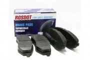 Колодки тормозные передние Chevrolet Aveo (к-т 4шт.) ROSDOT FDK-AVE-004