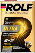 Масло моторное ROLF ULTRA  С3 SN/CF SAE 5W30 4л (синтетика) металл