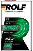 Масло моторное ROLF Energy SL/CF SAE 10W40 1л (полусинтетика)