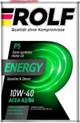 Масло моторное ROLF Energy SL/CF SAE 10W40 4л (полусинтетика)
