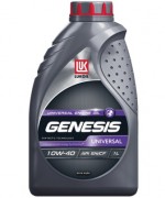 Масло моторное ЛУКОЙЛ GENESIS ADVANCED SN/CF SAE 10W40 1л (полусинтетика)