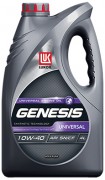Масло моторное ЛУКОЙЛ GENESIS ADVANCED SN/CF SAE 10W40 4л (полусинтетика)