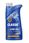 Масло моторное MANNOL Classic SAE 10W40 1л (полусинтетика)