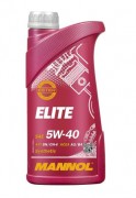 Масло моторное MANNOL ELITE SN/CF, A3/B4 SAE 5W40 1л (синтетика)
