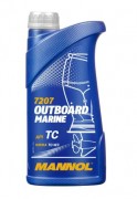 Масло моторное MANNOL OUTBOARD  2Т 1л (Полусинтетическое)