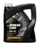 Масло моторное MANNOL О.Е.М. for Korean cars 5W-30 SN/CH A3/B4 1л