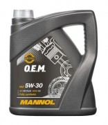 Масло моторное MANNOL О.Е.М.for Toyota Lexus 5w-30 SN Plus A5/B5 (1л.)