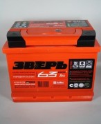 Аккумулятор ЗВЕРЬ 6CT-63 о/п