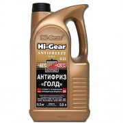 Антифриз HI-GEAR G11 "Gold" -40С; +126С 5л