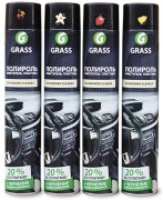 Полироль GRASS очиститель пластика 750мл в ассортименте