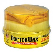 Полироль DOCTOR WAX защита для новых покрытий + салфетка 227гр