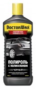 Полироль DOCTOR WAX черная полифлоном 300мл