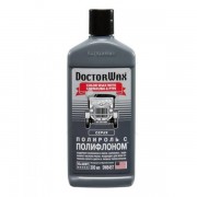 Полироль DOCTOR WAX серая с полифлоном 300мл