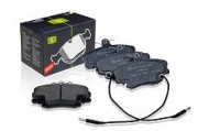 Колодки тормозные передние Renault Logan, Megane (комплект) TRIALLI 