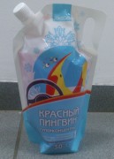 Стеклоомывающая жидкость КРАСНЫЙ ПИНГВИН -50C 1л