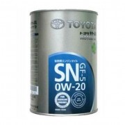 Масло моторное TOYOTA Motor Oil SN/GF-5 SAE 0W20 1л