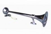 Сигнал звуковой AVS воздушный с компрессором 1 труба 12v хром