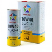 Масло моторное VERY LUBE SL/CF SAE 10W40 4л (полусинтетика)