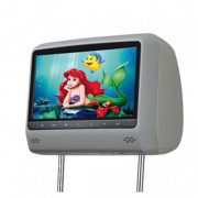 Подголовник с LCD-монитором 7" и DVD-проигрывателем
