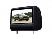 Подголовник с LCD-монитором 7" черный