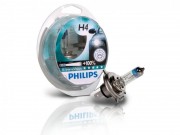 Лампа PHILIPS Н4-12V 60/55W+100% X-Treme vision 2шт