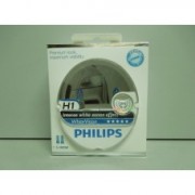 Лампа PHILIPS Н1-12V 55W+60% White vision 4300K 2шт H1+ 2шт W5W